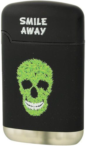 Easy Torch 8 Relief Feuerzeug Smile Away Schwarz Easy Torch 8 Relief Feuerzeug Smile Away Schwarz