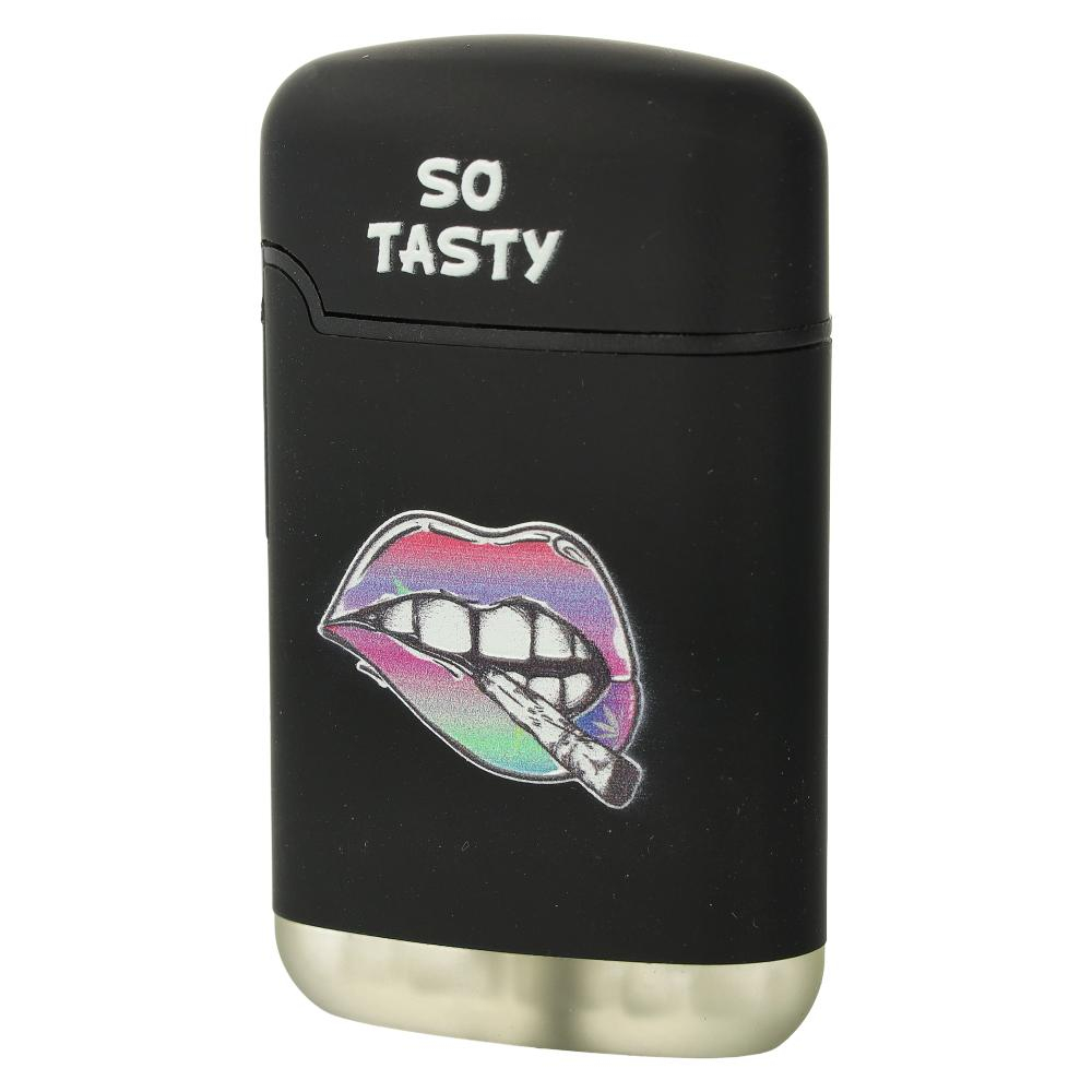 Easy Torch 8 Relief Feuerzeug So Tasty Schwarz Easy Torch 8 Relief Feuerzeug So Tasty Schwarz