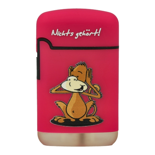 Easy Torch Affe Nichts gehört! Feuerzeug pink