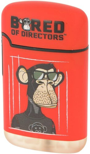 Easy Torch Bored of Directors 3 Feuerzeug Rot 9v12 Easy Torch Bored of Directors 3 Feuerzeug Rot 9v12