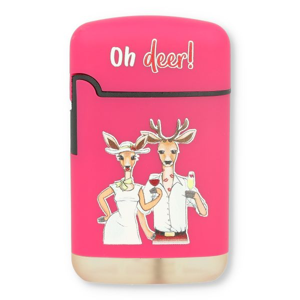 Easy Torch Feuerzeug 11v12 Rehe Pink Oh deer!