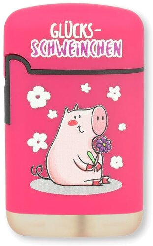 Easy Torch Feuerzeug 11v12 Schweinchen Pink GLÜCKS-SCHWEINCHEN Easy Torch Feuerzeug 11v12 Schweinchen Pink GLÜCKS-SCHWEINCHEN