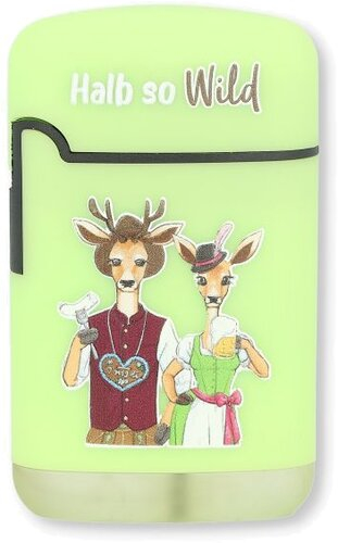 Easy Torch Feuerzeug 2v12 Rehe Hellgrün Halb so WILD