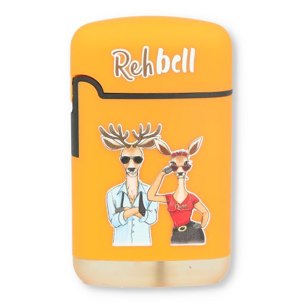 Easy Torch Feuerzeug 8v12 Rehe Orange Rehbell
