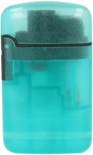 Easy Torch Feuerzeug Glow in the Dark Transparent Türkis/Hellblau Easy Torch Feuerzeug Glow in the Dark Transparent Türkis/Hellblau