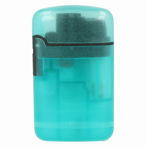 Easy Torch Feuerzeug Glow in the Dark Transparent Türkis/Hellblau Easy Torch Feuerzeug Glow in the Dark Transparent Türkis/Hellblau