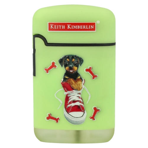 Easy Torch Feuerzeug Kimberlin Hunde im roten Schuh hellgrün Easy Torch Feuerzeug Kimberlin Hunde im roten Schuh hellgrün