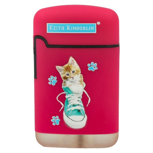 Easy Torch Feuerzeug Kimberlin Katzen im blauem Schuh pink Easy Torch Feuerzeug Kimberlin Katzen im blauem Schuh pink
