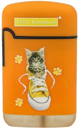 Easy Torch Feuerzeug Kimberlin Katzen im gelben Schuh orange Easy Torch Feuerzeug Kimberlin Katzen im gelben Schuh orange