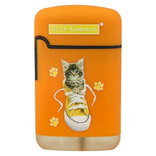 Easy Torch Feuerzeug Kimberlin Katzen im gelben Schuh orange Easy Torch Feuerzeug Kimberlin Katzen im gelben Schuh orange