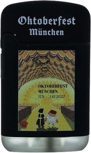 Easy Torch Feuerzeug Oktoberfest München Schwarz