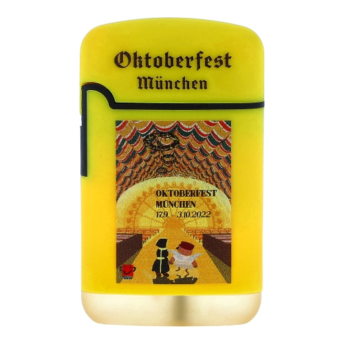Easy Torch Feuerzeug Oktoberfest München Gelb Easy Torch Feuerzeug Oktoberfest München Gelb
