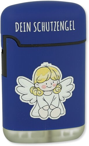 Easy Torch Feuerzeug Schutzengel Blau 1v4