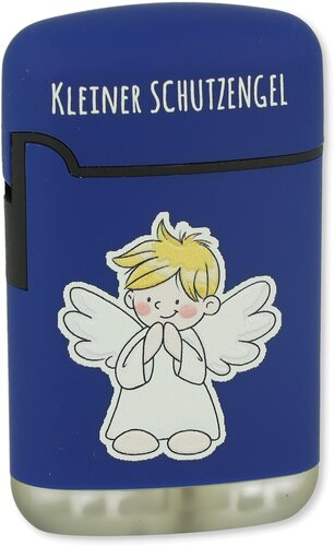 Easy Torch Feuerzeug Schutzengel Blau 3v4