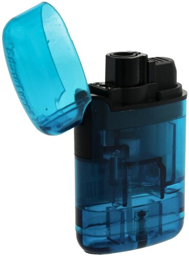 Easy Torch Feuerzeug Transparent Blau Easy Torch Feuerzeug Transparent Blau