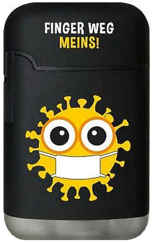 Easy Torch Finger Weg Meins! gelb Feuerzeug