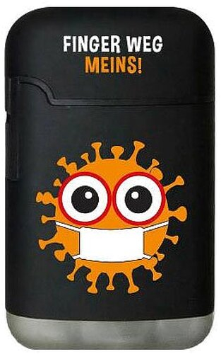 Easy Torch Finger Weg Meins! orange Feuerzeug