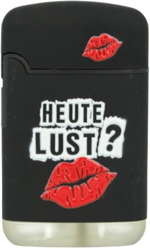 Easy Torch Heute Lust? Feuerzeug schwarz