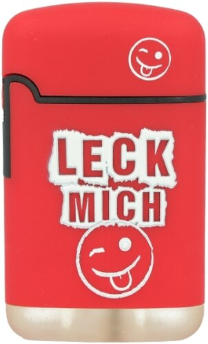 Easy Torch Leck Mich Feuerzeug rot
