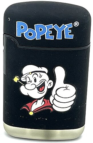 Easy Torch Popeye Motiv 2 Feuerzeug schwarz Easy Torch Popeye Motiv 2 Feuerzeug schwarz