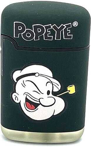 Easy Torch Popeye Motiv 3 Feuerzeug dunkelgrün Easy Torch Popeye Motiv 3 Feuerzeug dunkelgrün