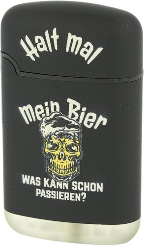 Easy Torch Relief Bier Feuerzeug Schwarz 1v4 Easy Torch Relief Bier Feuerzeug Schwarz 1v4