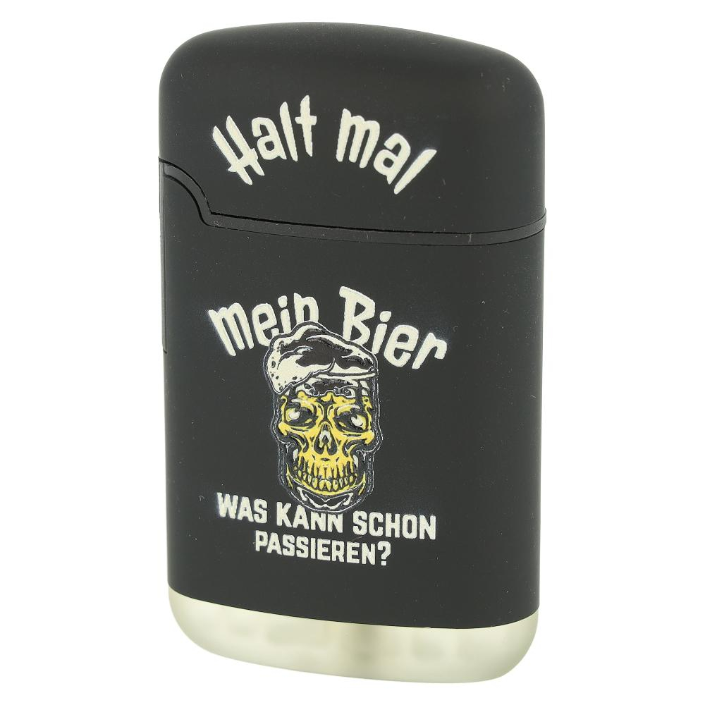 Easy Torch Relief Bier Feuerzeug Schwarz 1v4 Easy Torch Relief Bier Feuerzeug Schwarz 1v4