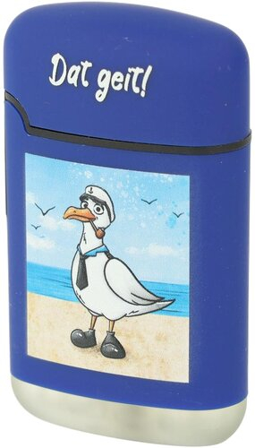 Easy Torch Relief Möwe Feuerzeug Blau 2v4 Easy Torch Relief Möwe Feuerzeug Blau 2v4