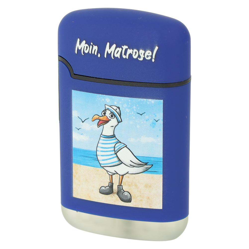 Easy Torch Relief Möwe Feuerzeug Blau 4v4