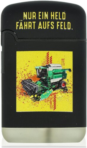Easy Torch Reliefe Landmaschinen Mähdrescher Jet Flame Feuerzeug Nr.4