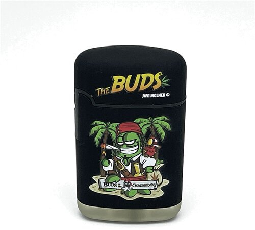 Easy Torch The Buds Buds of the Caribbean Motiv Feuerzeug Easy Torch The Buds Buds of the Caribbean Motiv Feuerzeug