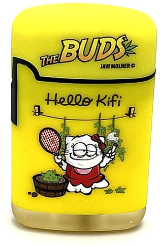 Easy Torch The Buds Hello Kifi Motiv Feuerzeug Easy Torch The Buds Hello Kifi Motiv Feuerzeug