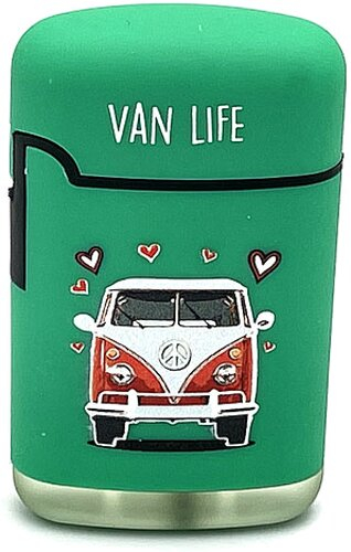 Easy Torch Van Life Feuerzeug grün Easy Torch Van Life Feuerzeug grün