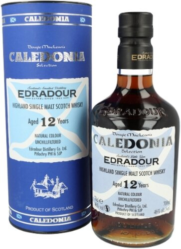 Edradour Caledonia Single Malt Scotch Whisky 12 Jahre 46% Vol. Edradour Caledonia Single Malt Scotch Whisky 12 Jahre 46% Vol.
