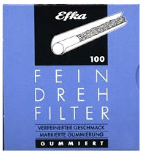 Efka Feindrehfilter Zigarettenfilter 100 Stück