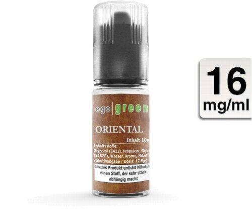Ego Green E-Liquid Oriental 16ml