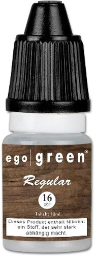 Ego Green Regular (Tobacco) 16 mg Nikotin
