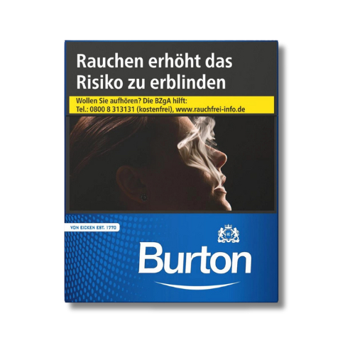 Einzelpackung Burton Blue UP Zigaretten (1x40)