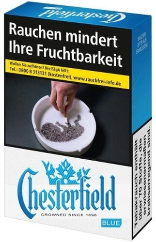 Einzelpackung Chesterfield Blue (1x20)