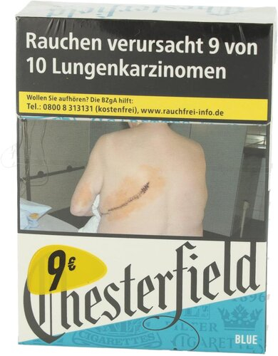 Einzelpackung Chesterfield Blue XL (1x22)