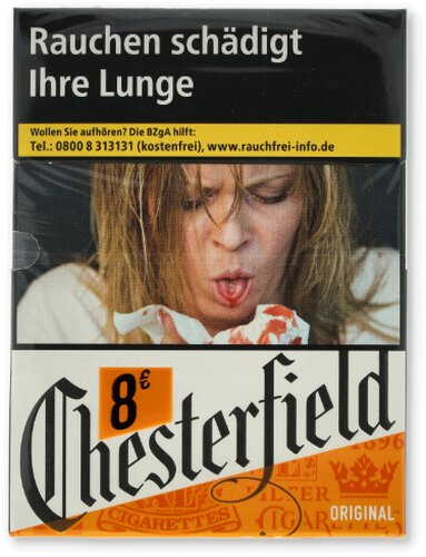 Einzelpackung Chesterfield Red XL (1x22)