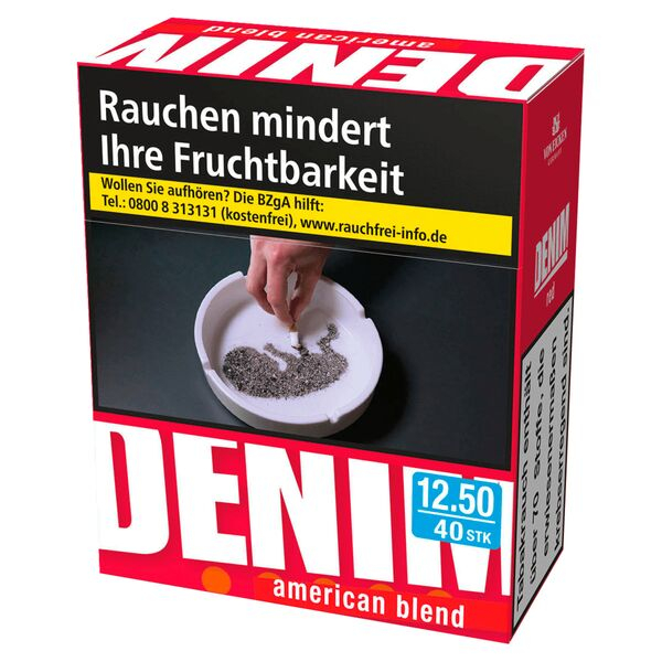 Einzelpackung Denim Red UP Zigaretten (1x40) Einzelpackung Denim Red UP Zigaretten (1x40)