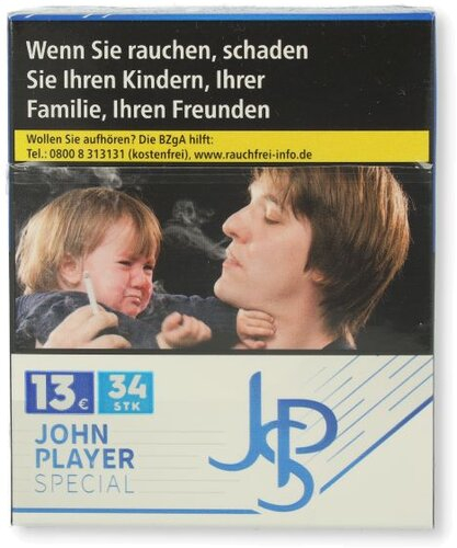 Einzelpackung John Player Special Blue Stream (1x34)