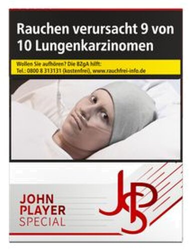 Einzelpackung John Player Special JPS Red Zigaretten (1x26)