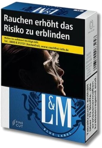 Einzelpackung L&M Blue Zigaretten (1x20)