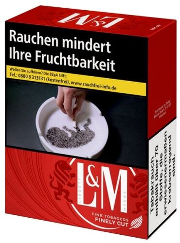 Einzelpackung L&M Red GIGA-Box 2XL (1x25)