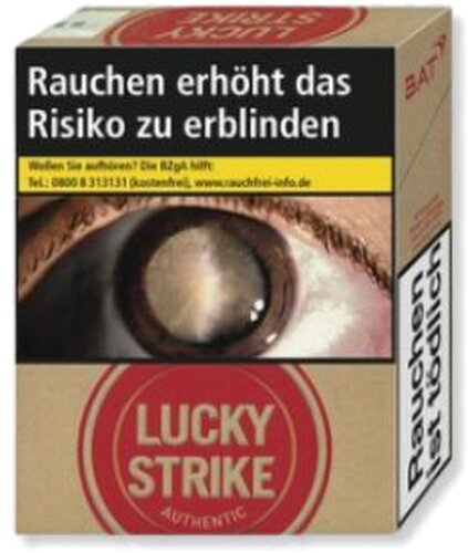 Einzelpackung Lucky Strike Authentic Red Xtra (1x36)