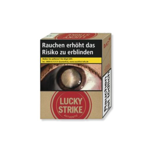 Einzelpackung Lucky Strike Authentic Red Xtra (1x36)