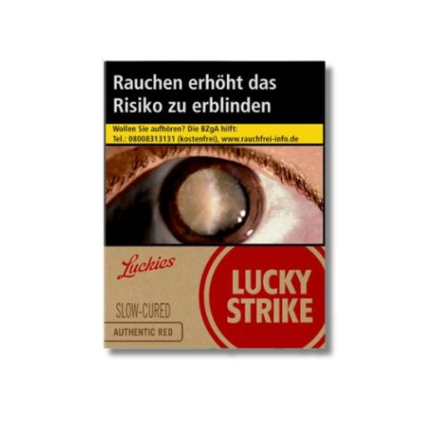 Einzelpackung Lucky Strike Authentic Red Zigaretten (1x21)