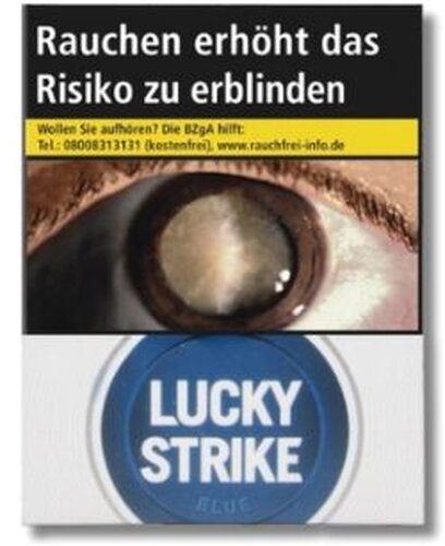 Einzelpackung Lucky Strike Blue XXL Zigaretten (1x20)